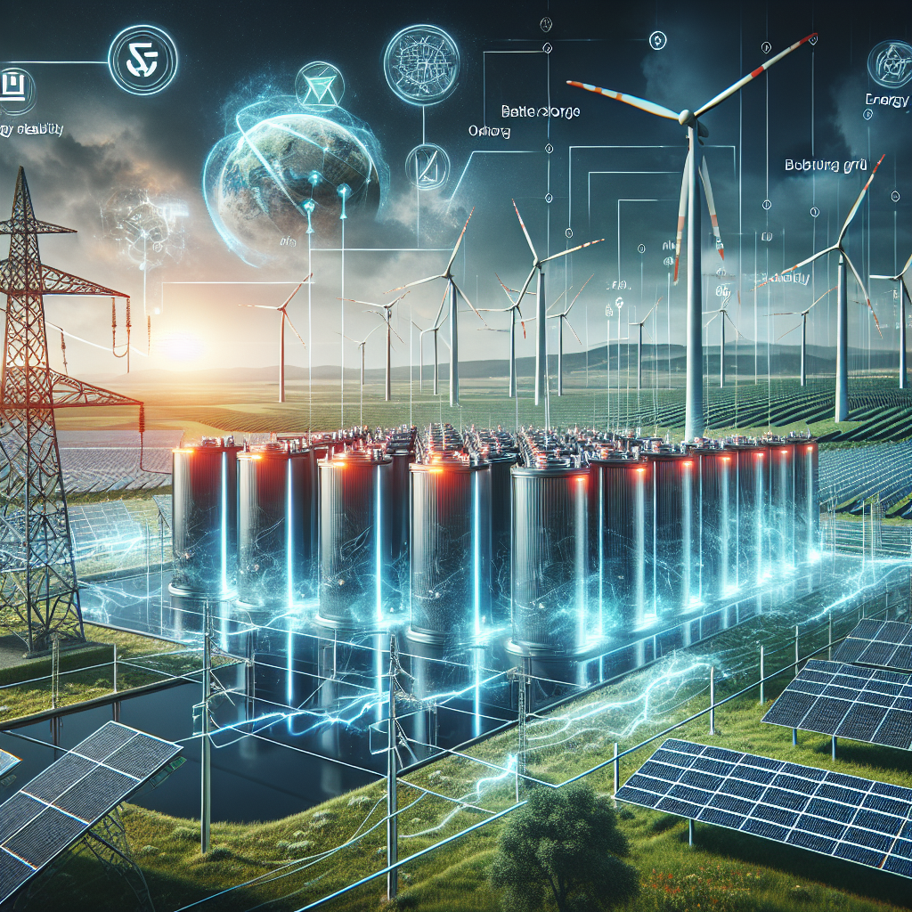 Einfluss von Batteriespeichersystemen auf Netzstabilität bei Energienachfrage
